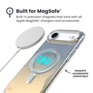 Speck Presidio Lux MagSafe - dėklas Apple iPhone Air Hyper Mirror Glitter / Silver Metallic - Image 5