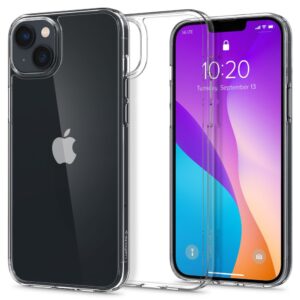 Spigen Airskin Hybrid – dėklas skirtas Apple iPhone 14 Clear - Image 1