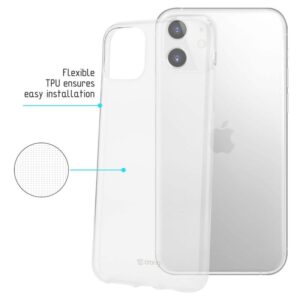 Crong Crystal Slim Cover - Flexible dėklas skirtas Apple iPhone 11 Clear - Image 2
