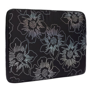Kate Spade New York Puffer Sleeve - MacBook Pro 14" / Notebook 14" Cover Hollyhock Iridescent Black - Image 5