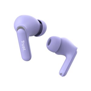 Trust Yavi - Wireless In-Ear Bluetooth TWS Earbuds su Charging Case & ENC Purple - Image 2