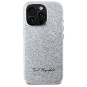 Karl Lagerfeld Hotel RSG - dėklas skirtas Apple iPhone 16 Pro Max gray - Image 3
