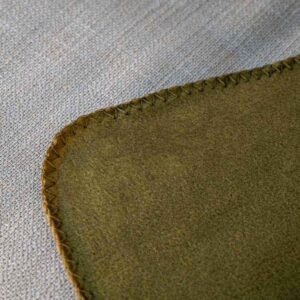 Fleece blanket 170x130 (Green) - Image 3