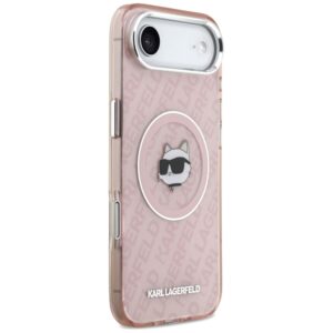 Karl Lagerfeld IML Choupette Head Logo MagSafe - dėklas skirtas Apple iPhone Air Pink - Image 4