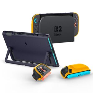 Spigen Nano Pop - dėklas skirtas Nintendo Switch 2 Blueberry Navy - Image 1