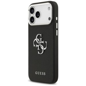 Guess Grained Big 4G Classic Logo - Case Apple iPhone 17 Pro Max black - Image 2