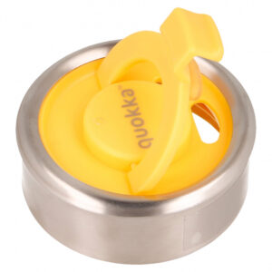 Quokka Boost Coffee Tumbler - Stainless steel thermal mug with brewer 400 ml (Blue Peonies) - Image 3