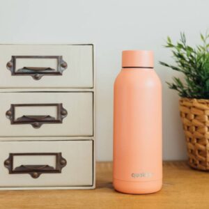 Quokka Solid - Stainless Steel Thermal Bottle 510 ml (Pastel Peach) - Image 4