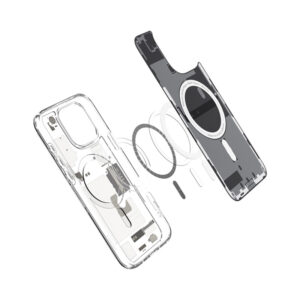 Spigen Ultra Hybrid Mag MagSafe - dėklas skirtas Apple iPhone 16 Pro Max Zero One Natural Titanium - Image 4