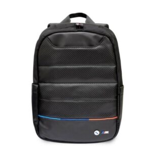 BMW Carbon&Nylon Tricolor - Notebook Backpack 16" Black