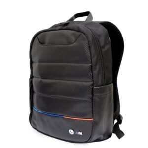 BMW Carbon&Nylon Tricolor - Notebook Backpack 16" Black - Image 2