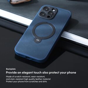 Moshi Kameleon MagSafe - dėklas skirtas Apple iPhone 16 Pro Max with Stand Function Midnight Blue - Image 5