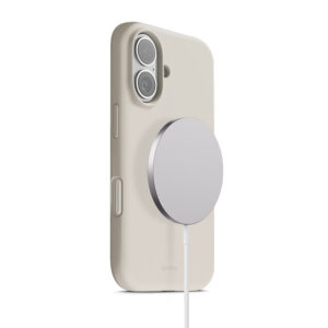 Crong Color Cover Magnetic - dėklas MagSafe Apple iPhone 17 stone beige - Image 1