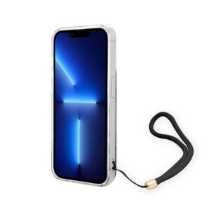 Guess 4G Print Cord - dėklas skirtas Apple iPhone 14 Pro Max Black - Image 4