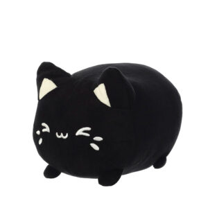 Tasty Peach - Plush mascot 18 cm Black Sesame Meowchi - Image 2