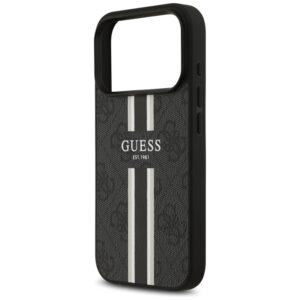 Guess 4G Printed Stripes MagSafe - Case Apple iPhone 17 Pro black - Image 6