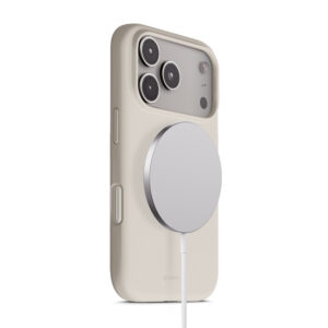 Crong Color Cover Magnetic - dėklas MagSafe Apple iPhone 17 Pro Max stone beige - Image 1