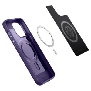 Spigen Mag Armor - dėklas skirtas Apple iPhone 14 Pro Max Deep Purple - Image 3