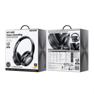 WEKOME M11 Enjoyer Series - Wireless Over-Ear Bluetooth V5.3 ANC Headphones White - Image 2