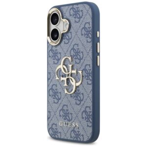 Guess 4G Big 4G Classic Logo - dėklas skirtas Apple iPhone 17 Blue / Gold - Image 2
