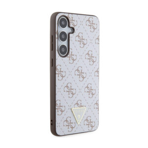 Guess 4G Triangle Metal Logo - Case Samsung Galaxy S24+ White - Image 4