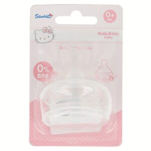 Hello Kitty - Silicone nipple for 0 m + bottle (2 pcs) - Image 2
