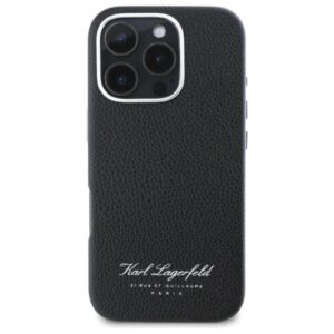 Karl Lagerfeld Hotel RSG - dėklas skirtas Apple iPhone 16 Pro Max black - Image 3