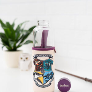 Harry Potter - 500ml glass water bottle (Hogwarts) - Image 4