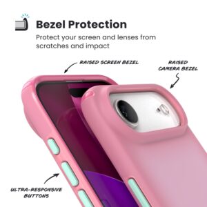 Speck Presidio Lux MagSafe - dėklas Apple iPhone Air Ibis Pink / Dark Ibis / Kanon Green - Image 4