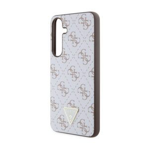 Guess 4G Triangle Metal Logo - Case Samsung Galaxy S24+ White - Image 6