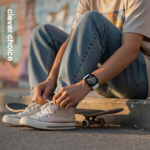 Crong Liquid – apyrankė skirta Apple Watch 38/40/41/42 mm white - Image 3