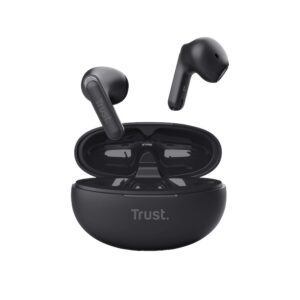 Trust Yavi - Wireless Earbuds Bluetooth TWS with Charging Case & ENC (Black) - Image 3