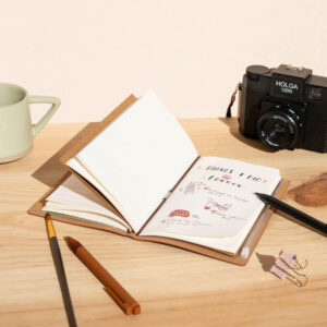 Harry Potter - Leather travel notebook 12x19,6 cm Brown - Image 2