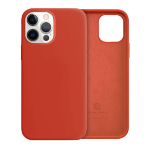 Crong Color Cover - Flexible dėklas skirtas Apple iPhone 12 Pro Max Red - Image 2