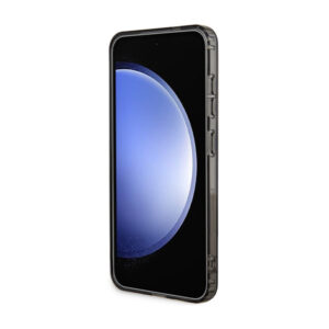 Guess IML Flowers Wreath MagSafe - Case Samsung Galaxy S24 Black - Image 5