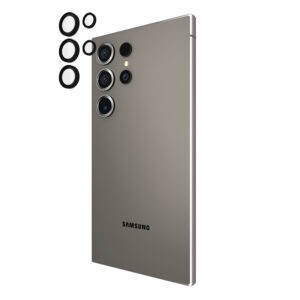 Case-Mate Aluminum Ring Lens Protector - Protective Glass for the camera lens of the Samsung Galaxy S24 Ultra Black - Image 3