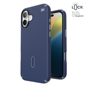 Speck Presidio2 Pro ClickLock & MagSafe - dėklas skirtas Apple iPhone 16 Plus Coastal Blue / Dust Grey / White - Image 1