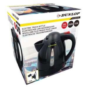 Dunlop - Car Kettle for Bus/Truck 0.8 L 24V 250W (Black) - Image 6