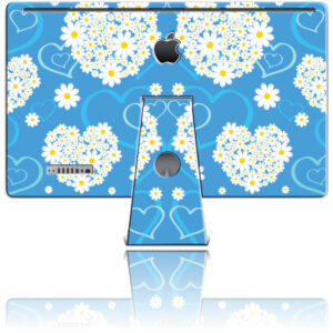 Nexgen Skins with 3D effect for iMac 27" (Hearts and Daisies 3D) - Image 2