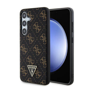 Guess 4G Triangle Metal Logo - dėklas skirtas Samsung Galaxy S24+ black - Image 1