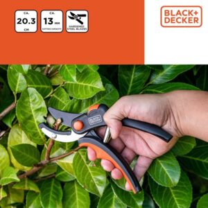 Black&Decker - Garden Shears for Flowers / Hedges with Hardened Steel Blade - Image 5