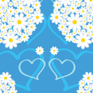 Nexgen Skins with 3D effect for iMac 27" (Hearts and Daisies 3D) - Image 3