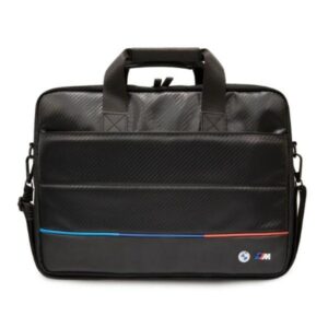 BMW Carbon Tricolor - Notebook Bag 16" Black - Image 1