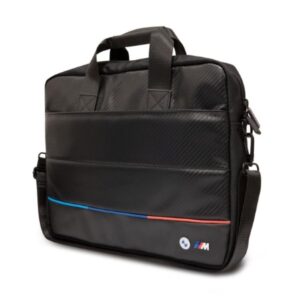 BMW Carbon Tricolor - Notebook Bag 16" Black - Image 2