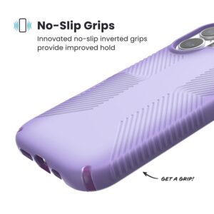 Speck Presidio Lux Grip MagSafe - Apple iPhone 17 Case Purple Fade/Magic Purple/New Poppy - Image 3