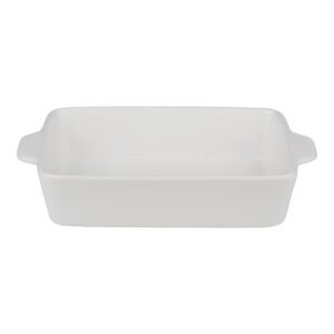 Alpina - Ceramic rectangular ovenproof dish 28x18x6 cm (white) - Image 2