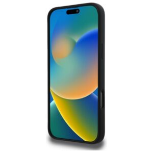 Karl Lagerfeld Silicone Choupette Head Print MagSafe - dėklas skirtas Apple iPhone 16 Pro black - Image 5