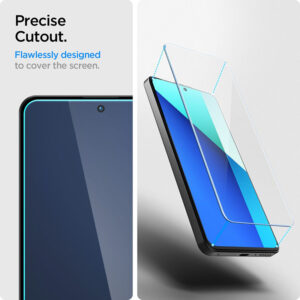 Spigen Glas.TR Slim 2-Pack - Apsauginis stiklas skirtas Xiaomi Redmi Note 13 4G / LTE (2 pieces) - Image 6