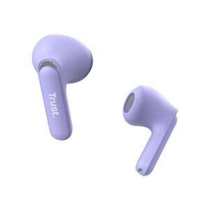 Trust Yavi - Wireless Earbuds Bluetooth TWS with Charging Case & ENC Purple - Image 2