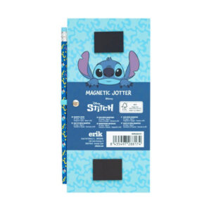 Disney Stitch - Magnetic notebook/shopping list for the fridge + pencil from the Tropical collection (10 x 21 cm) - Image 2